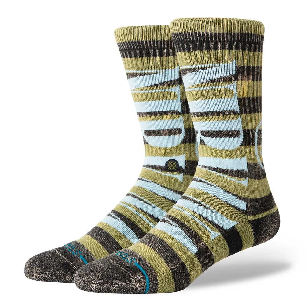 Stance X Nirvana Green Large Mens Socks