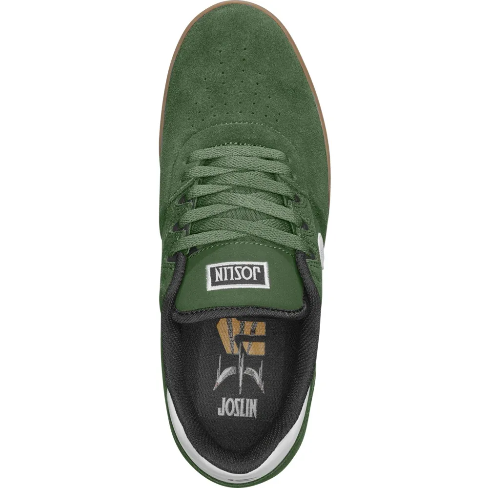 Etnies Josl1n Green White Gum Mens Skate Shoes