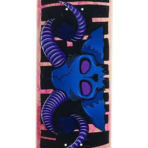 Toy Machine Horns Blue 8.0 Skateboard Deck