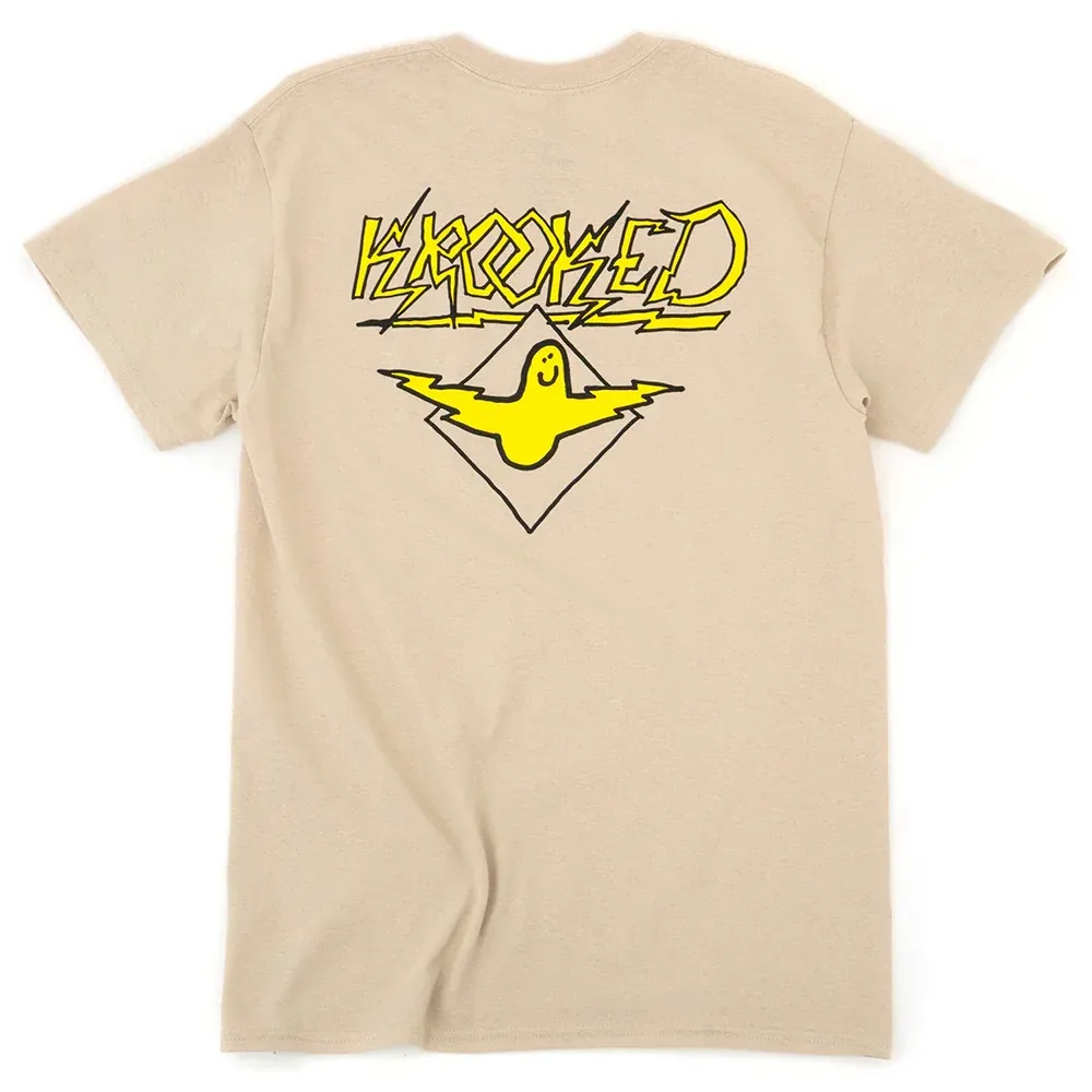 Krooked Bird Lightning Sand T-Shirt