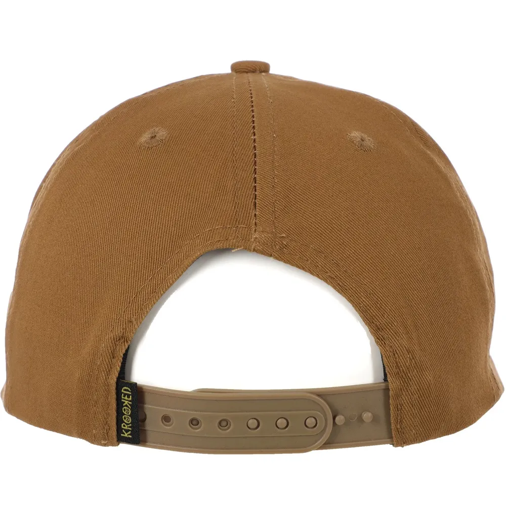 Krooked Bird Lightning Tan Adjustable Hat Cap