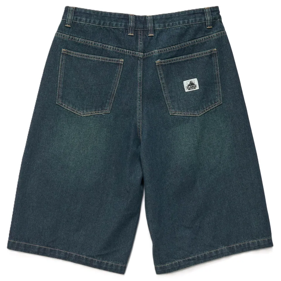 XLarge Baggy Bull Denim 91 Swamp Shorts [Size: 30]