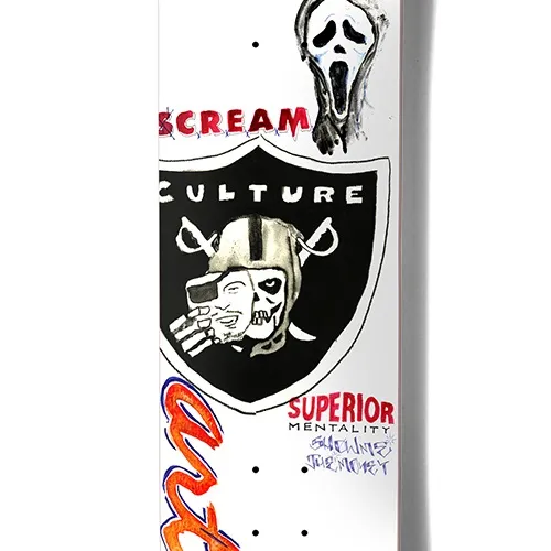 Chocolate Alvarez Art Official Vincent Alvarez 8.25 Skateboard Deck