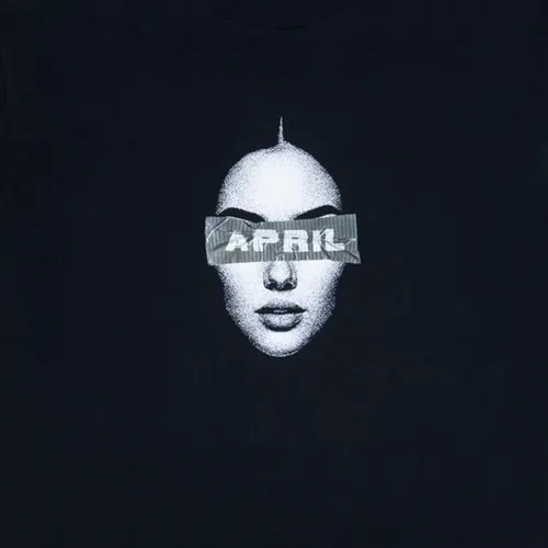 April Duct Black T-Shirt