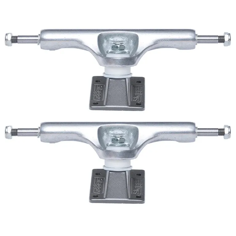 Slappy ST1 Hollow Lights Gunmetal Set Of 2 Skateboard Trucks