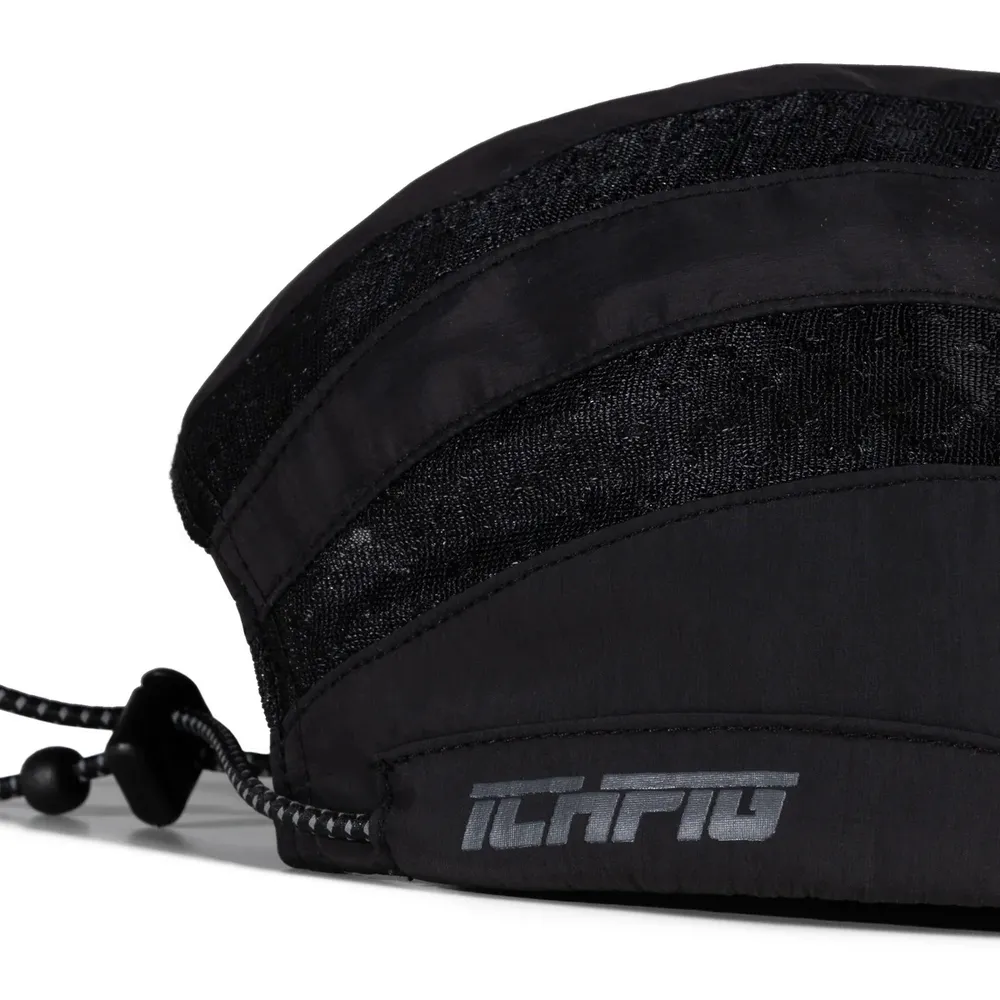 Ichpig Viper Black Carbon Mesh Panel Hat