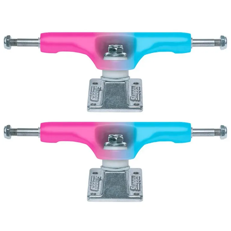 Slappy ST1 Classic Arisa Trew Pink Blue Set Of 2 Skateboard Trucks