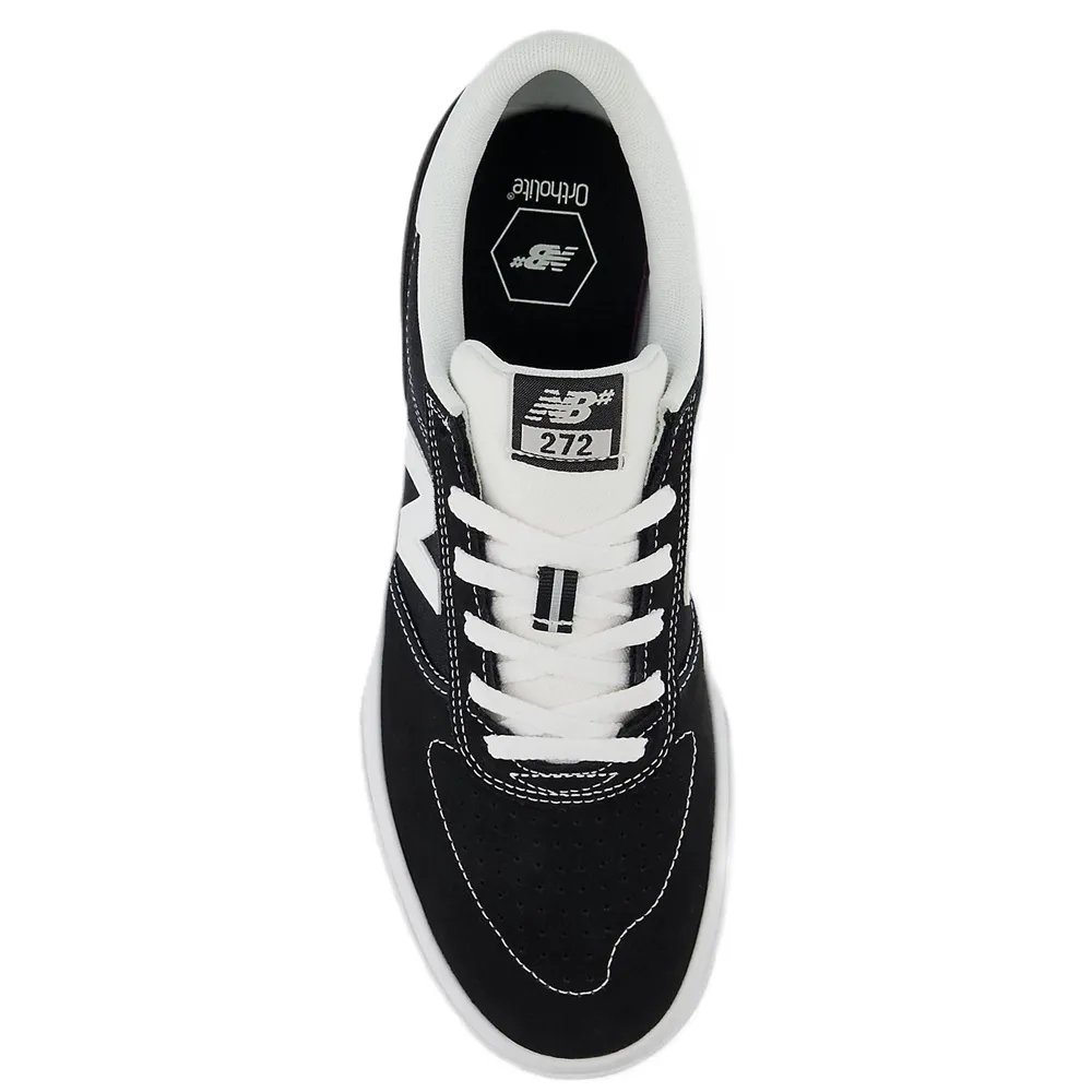 New Balance NM272SKA Black White Mens Skate Shoes