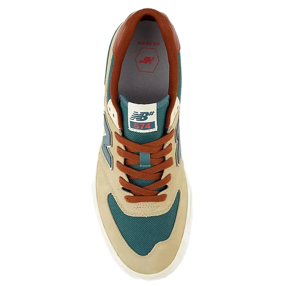 New Balance NM574VTF Tan Sage Mens Skate Shoes