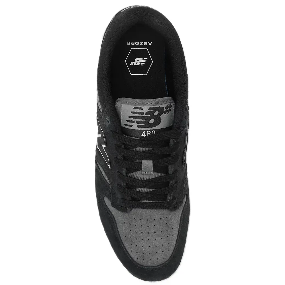 New Balance NM480MGC Black Grey Mens Skate Shoes [Size: US 9]