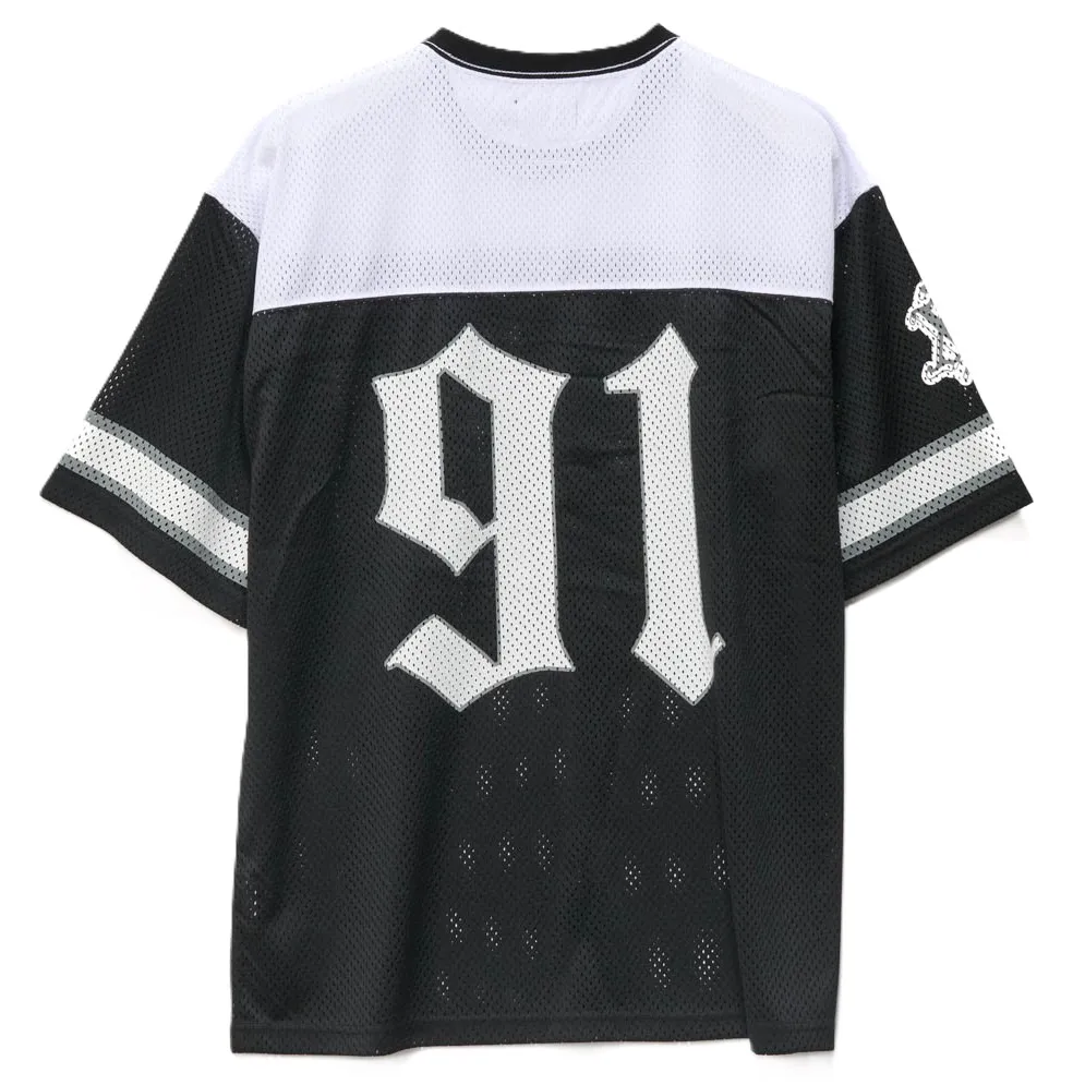 XLarge Old English Game Black Jersey [Size: L]