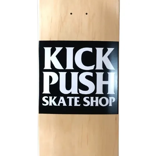 Kick Push American Pro Shaped Natural 8.625 Skateboard Deck