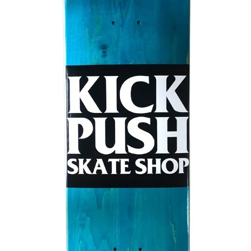 Kick Push American Pro Classic Blue 8.0 Skateboard Deck