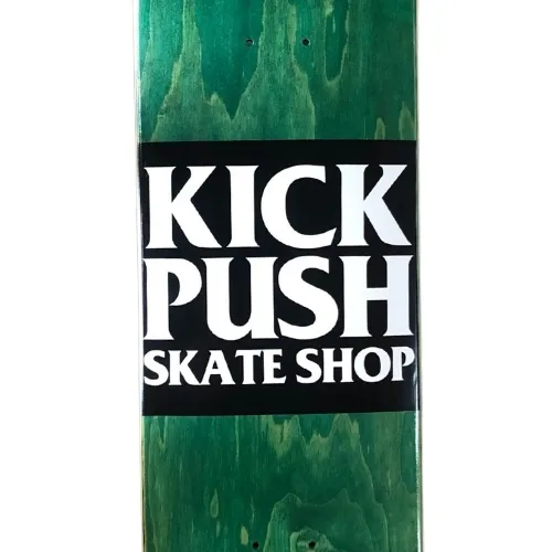 Kick Push American Pro Classic Green 8.0 Skateboard Deck