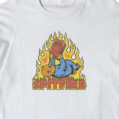 Spitfire Demonseed White Long Sleeve Shirt