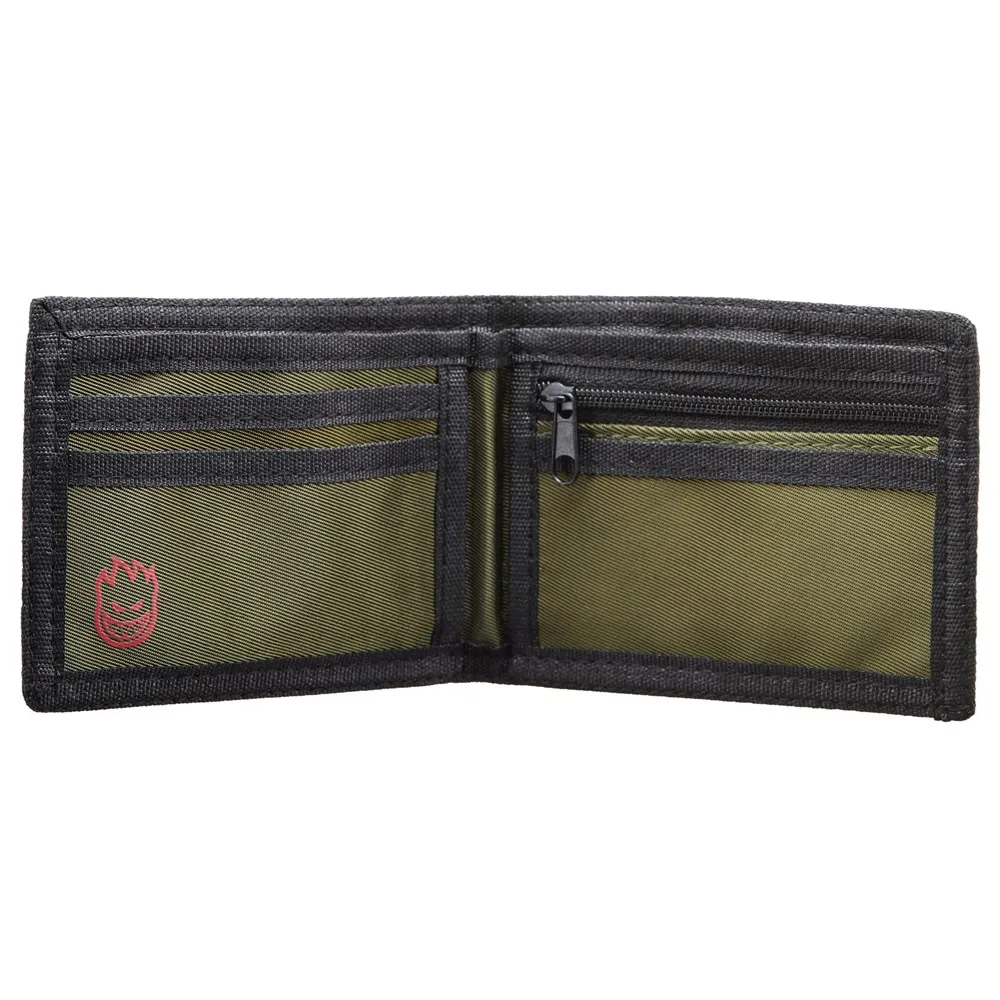 Spitfire Demonseed Script Olive Wallet