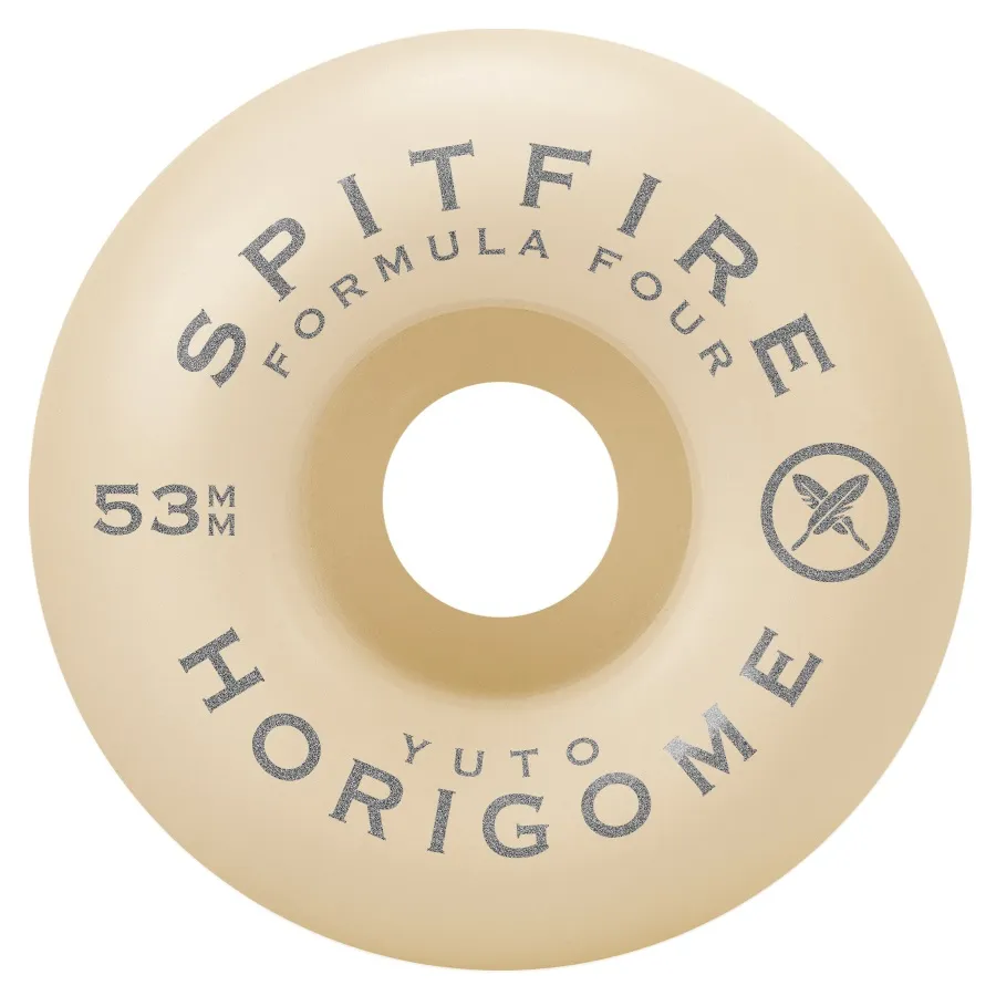 Spitfire Cherry Blossom Yuto Classic Natural F4 99D 53mm Skateboard Wheels