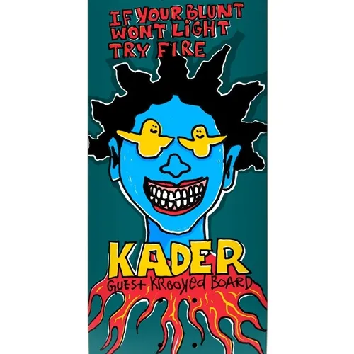 Krooked Guest Kader 8.5 Skateboard Deck