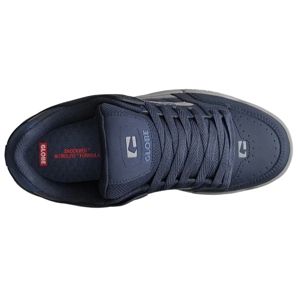 Globe Tilt Navy Denim Mens Skate Shoes