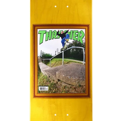 Deathwish Jamie Foy Commemorative Hammer Yellow 8.5 Skateboard Deck