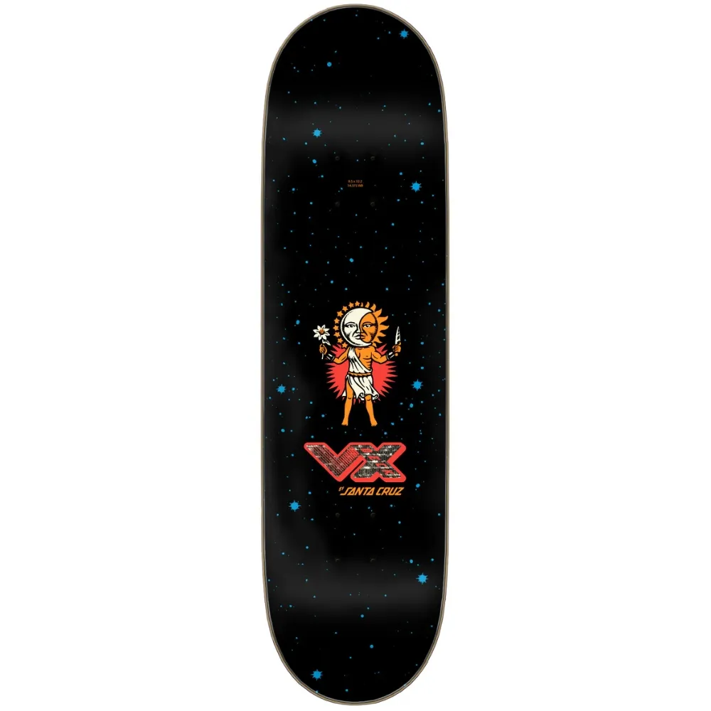 Santa Cruz Crest Wooten VX 8.5 Skateboard Deck