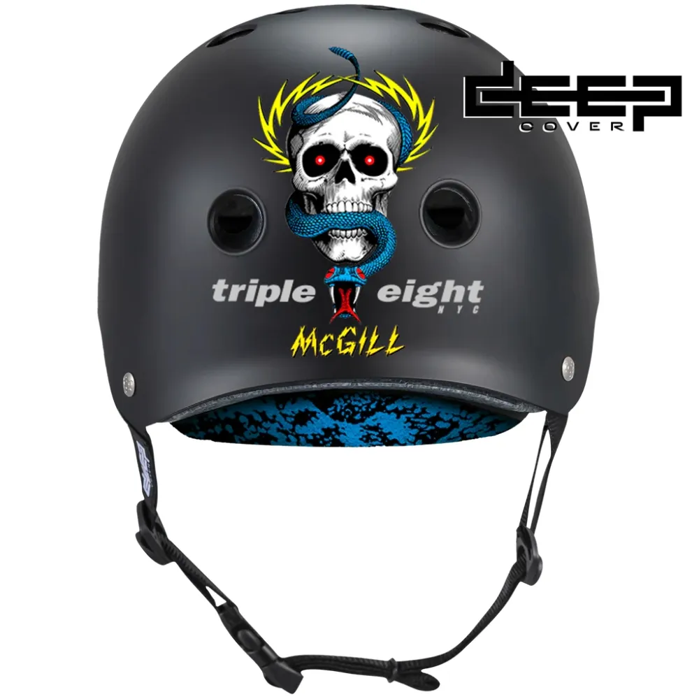 Triple 8 Certified Deep Cover Mike McGill Helmet