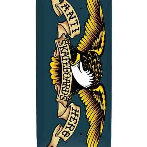 Anti Hero Shaped Eagle Blue Meanie 8.75 Skateboard Deck