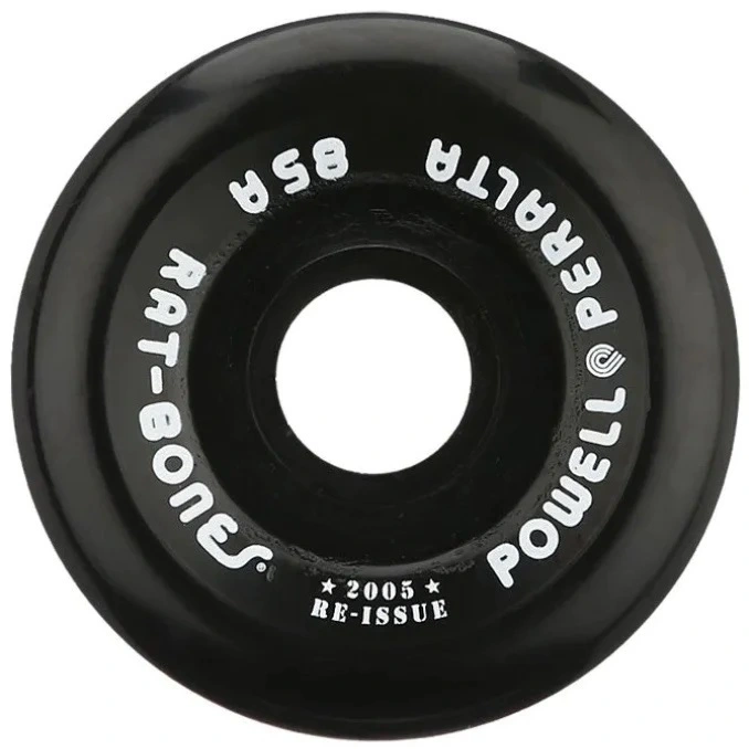 Powell Peralta Rat Bones Black 85a 60mm Skateboard Wheels