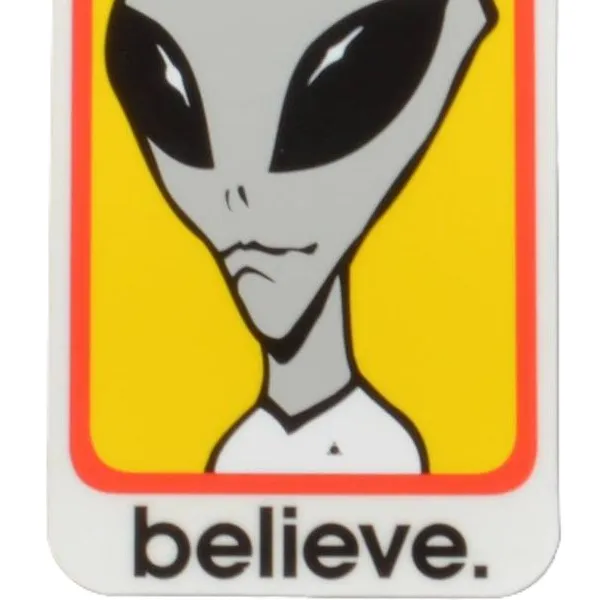 Alien Workshop Believe Sticker