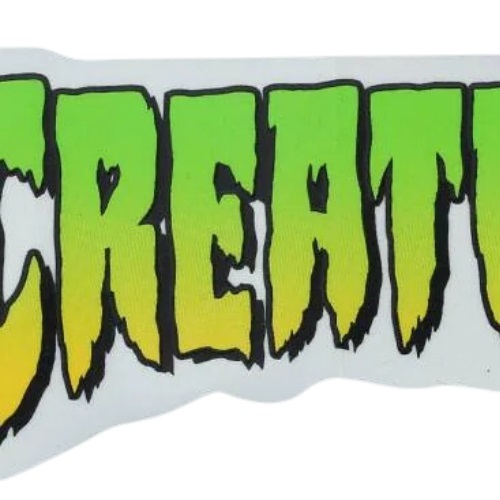 Creature Logo Green Sticker