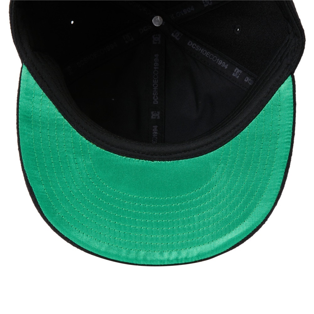 DC World Champ Black Strapback Hat Cap