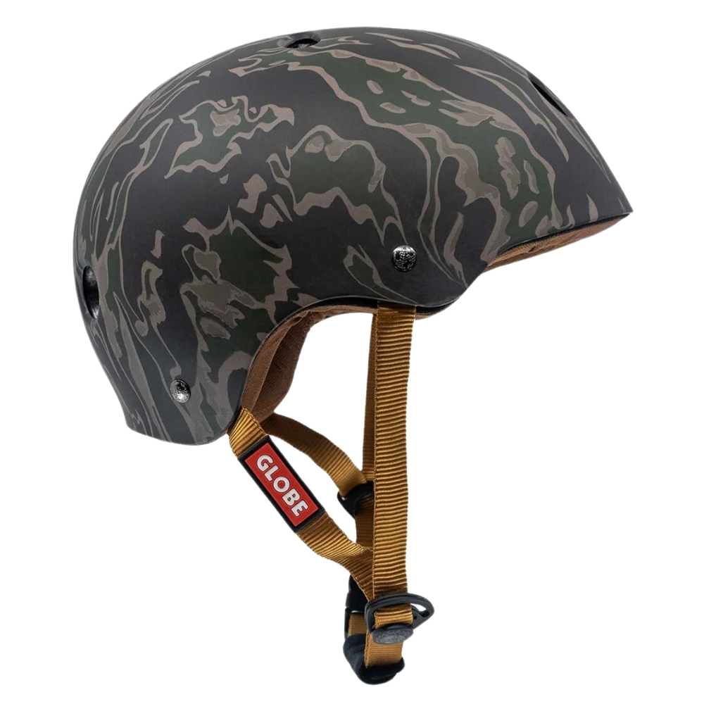 Globe Goodstock Tiger Camo Certified Helmet [Size: XS-S]