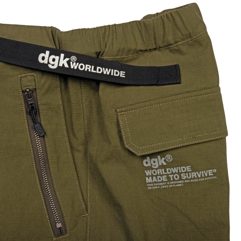 DGK Survival Olive Cargo Pants [Size: S]