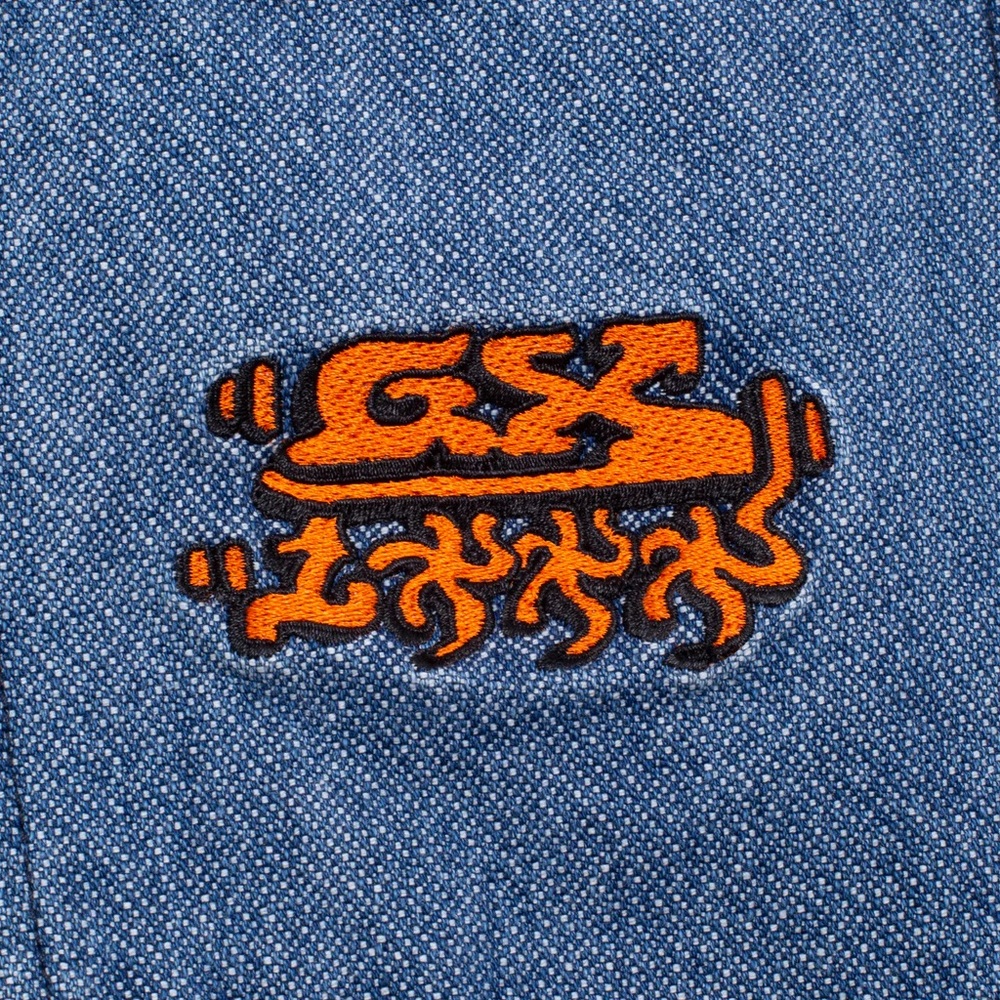 Gx1000 Baggy Blue Denim Pants [Size: 30]