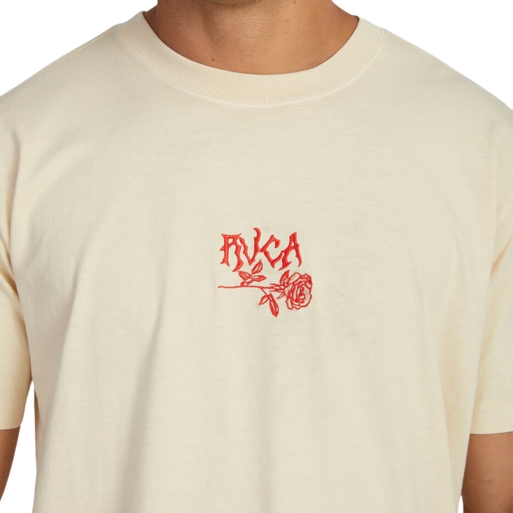 RVCA Roses Latte T-Shirt [Size: L]