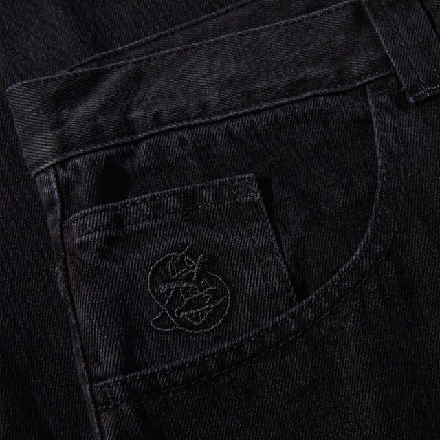 Polar Skate Co 93! Pitch Black Pants [Size: 30/32]