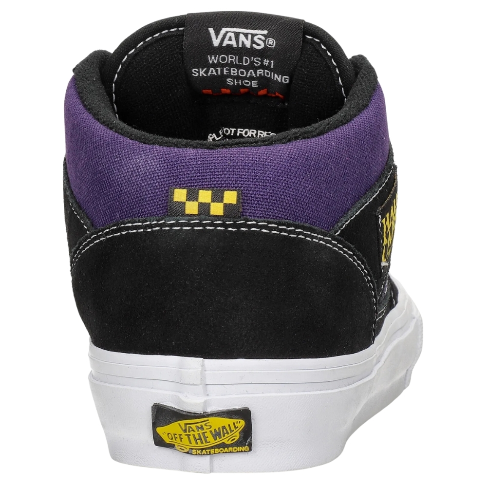 Vans Skate Half Cab Black Purple Shoes [Size: US 8]