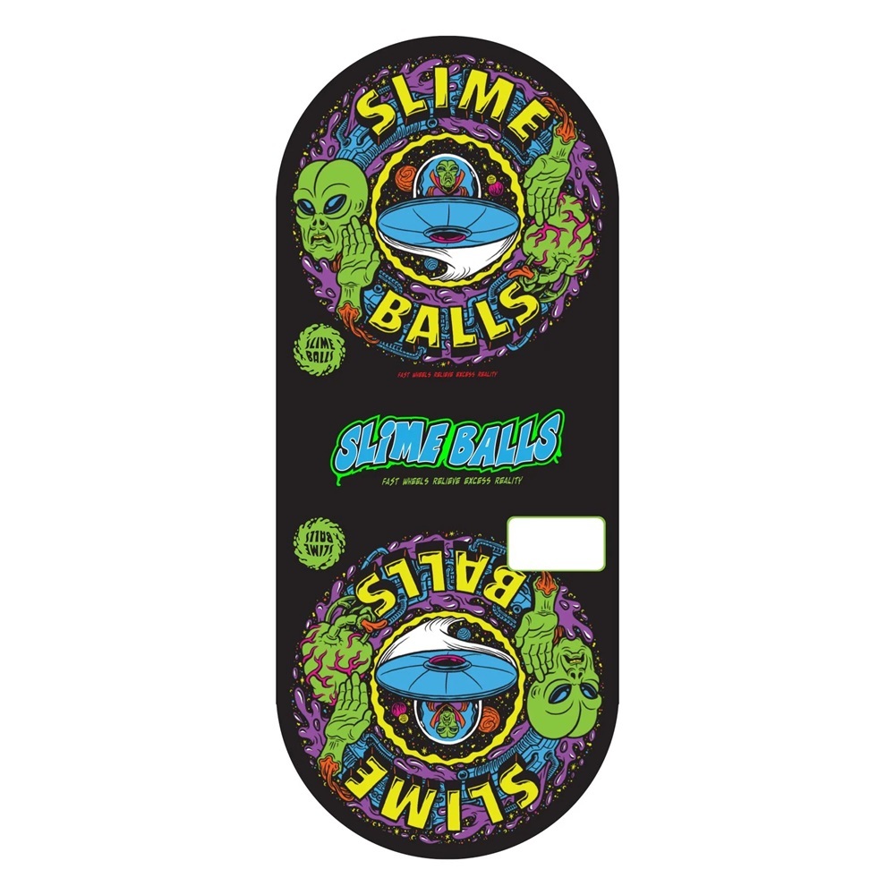 Slime Balls Alien Glow In The Dark 78A 60mm Skateboard Wheels