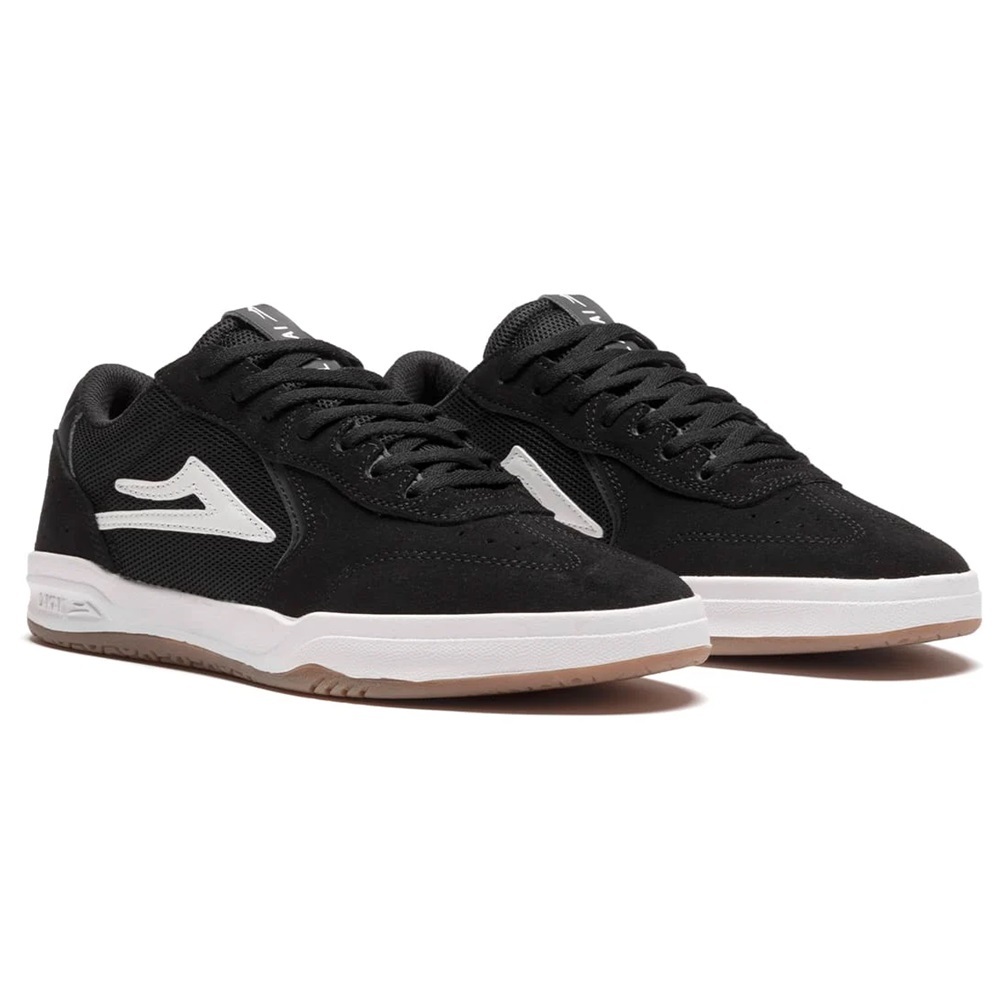 Lakai Atlantic Black Suede Mens Skate Shoes [Size: US 9]