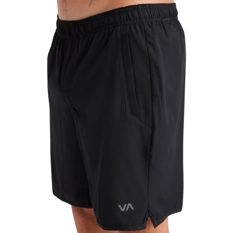 RVCA Yogger IV 17 Black Shorts [Size: S]