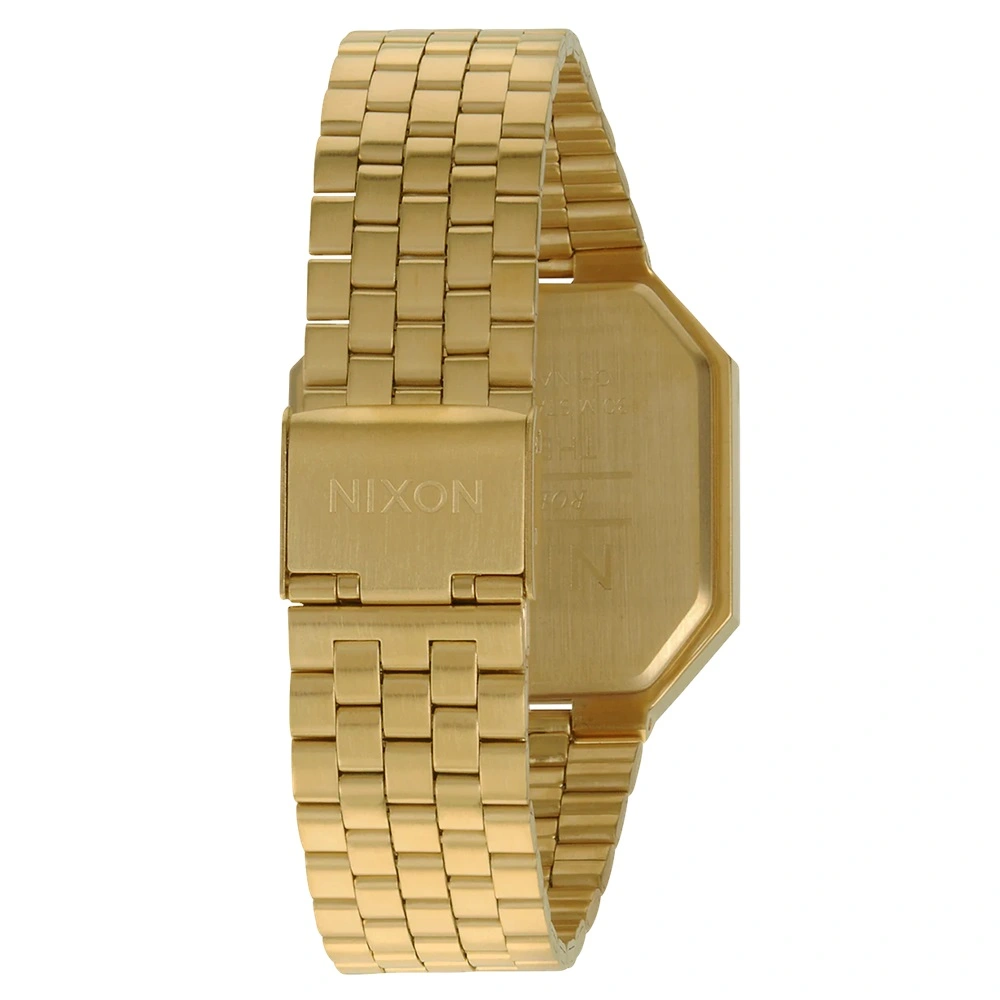 Nixon Re Run All Gold Watch