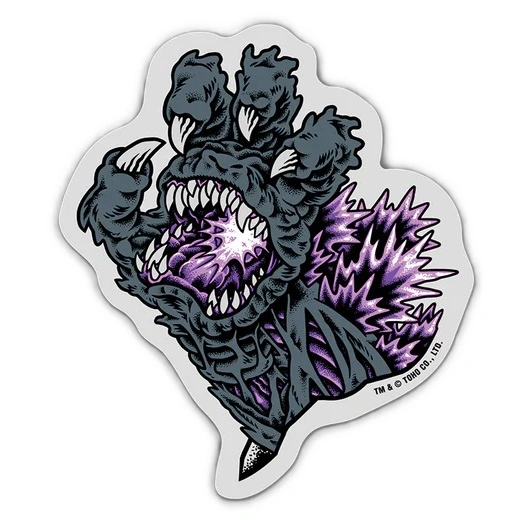 Santa Cruz X Godzilla Sticker Pack