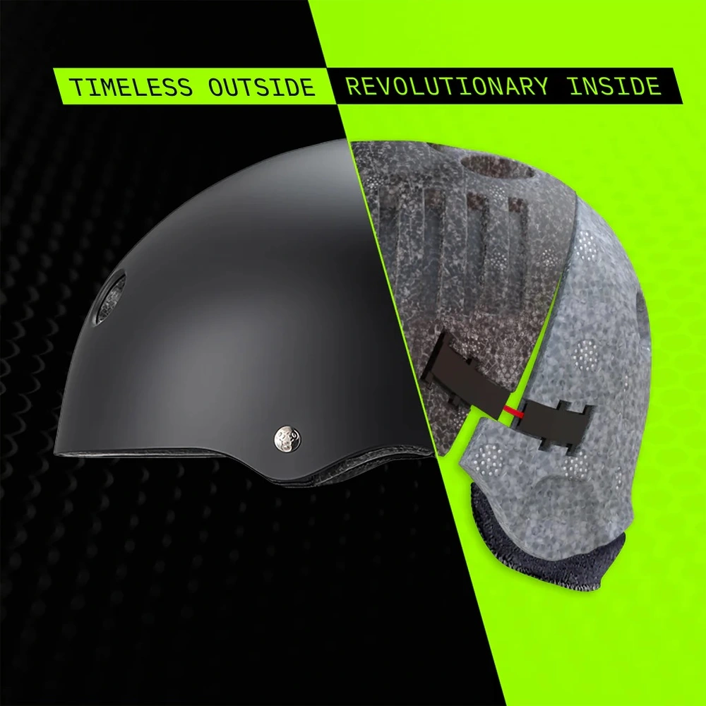 Triple 8 Certified Deep Cover Black Matte Helmet [Size: XS-S]