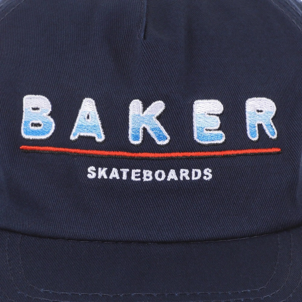 Baker Heat Navy Snapback Hat