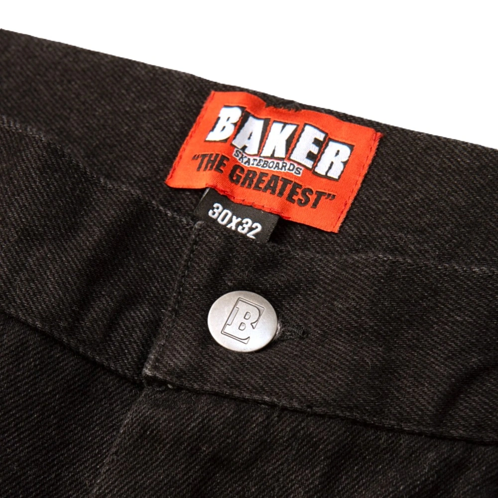 Baker Warner Black Pants [Size: 30]