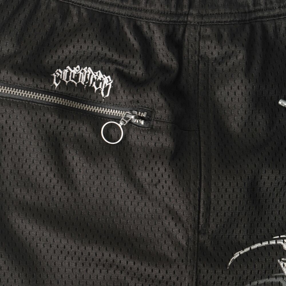 Former Combat Star Mesh Black Walk Shorts [Size: 30]