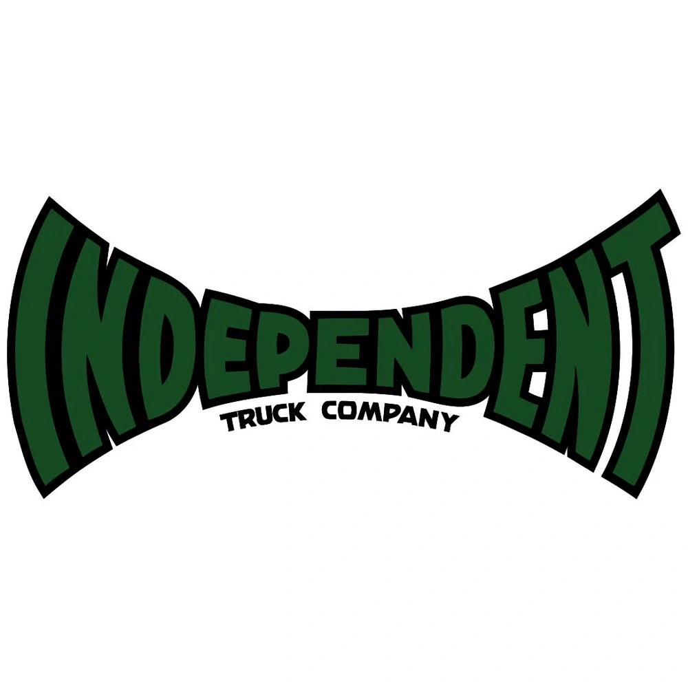 Independent Span Logo Sticker [Colour: Yellow]