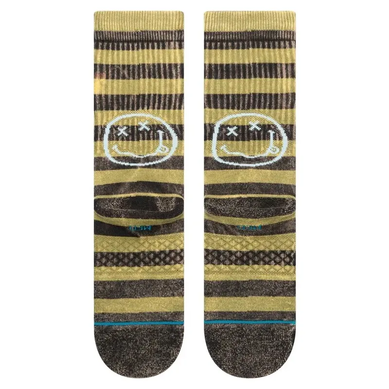 Stance X Nirvana Green Medium Mens Socks