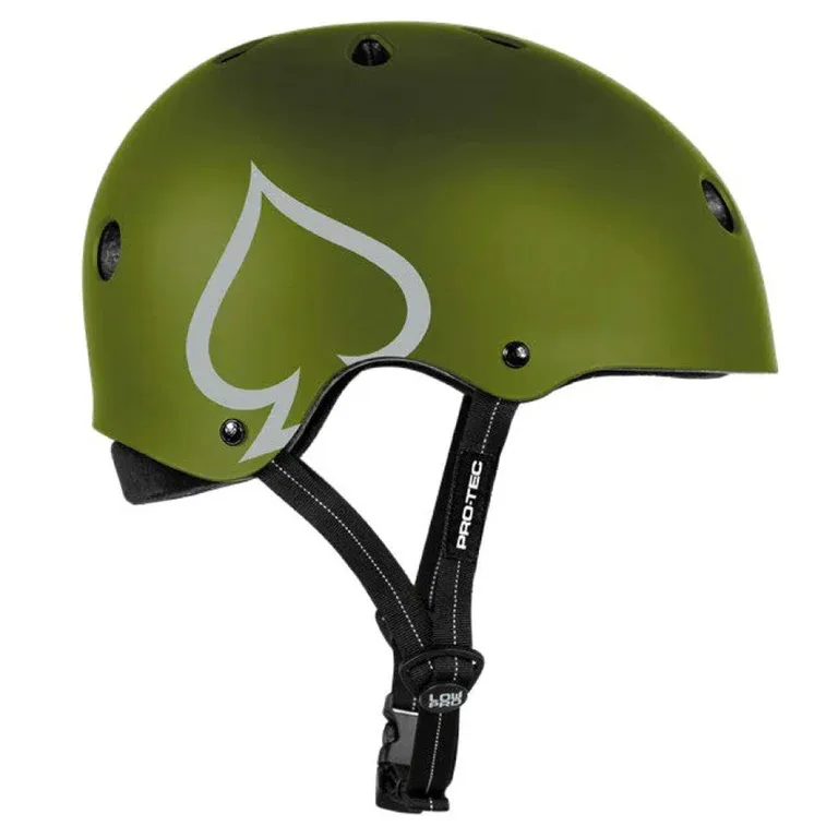 Protec Low Pro Certified Army Green Helmet [Size: XS-S]