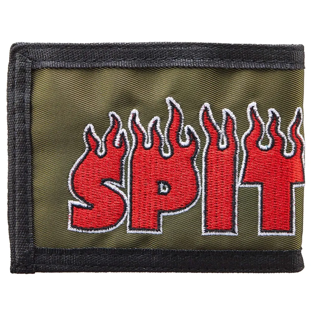 Spitfire Demonseed Script Olive Wallet